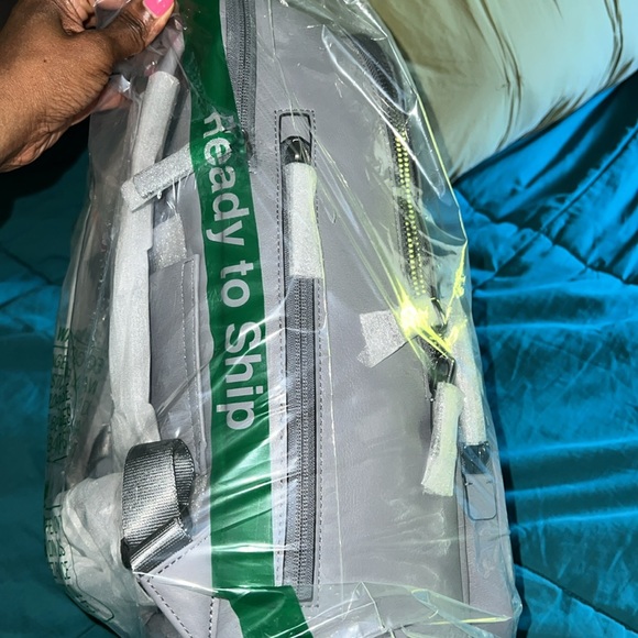 NWT TUMI VOYAGEUR HANNAH BACKPACK PEARL GREY - Picture 12 of 14